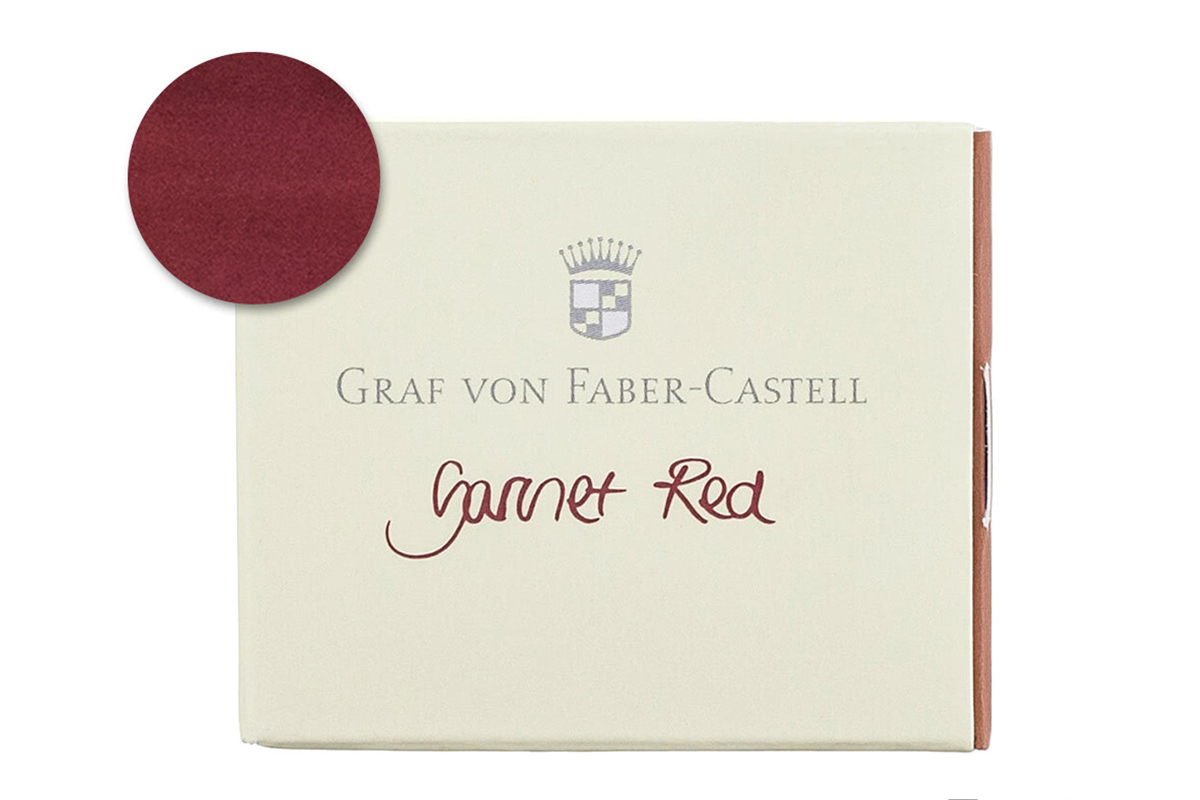 Graf von Faber-Castell Inktpatronen Garnet Red